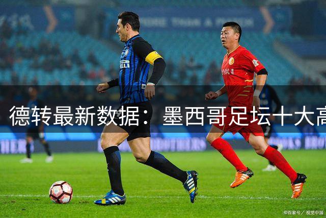 德转最新数据：墨西哥足坛十大高身价球员出炉 莫拉领跑