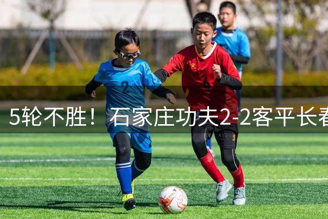 5轮不胜！石家庄功夫2-2客平长春亚泰 康拉德谭龙卡米洛破门